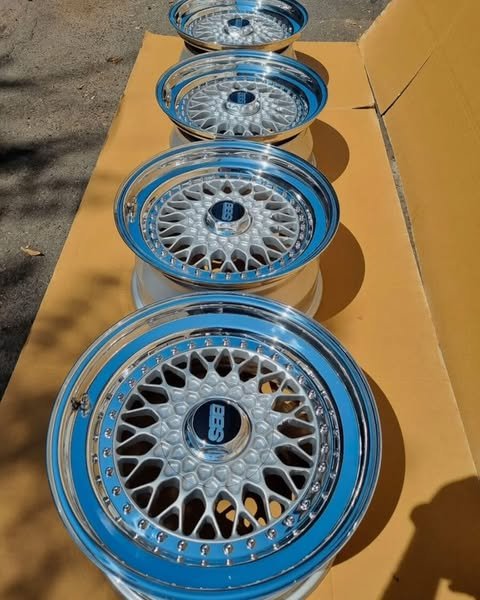 jantes originales bbs rs198 – 8,5×17 et13 jantes originales bbs rs198 – 8,5×17 et13