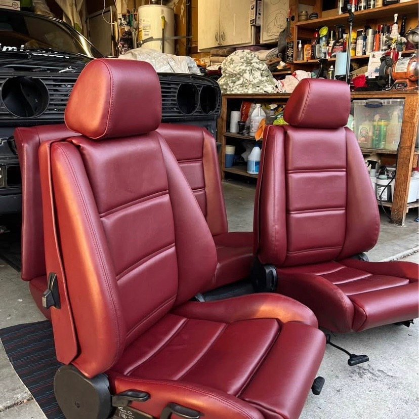 complete bmw e30 seat set complete bmw e30 seat set