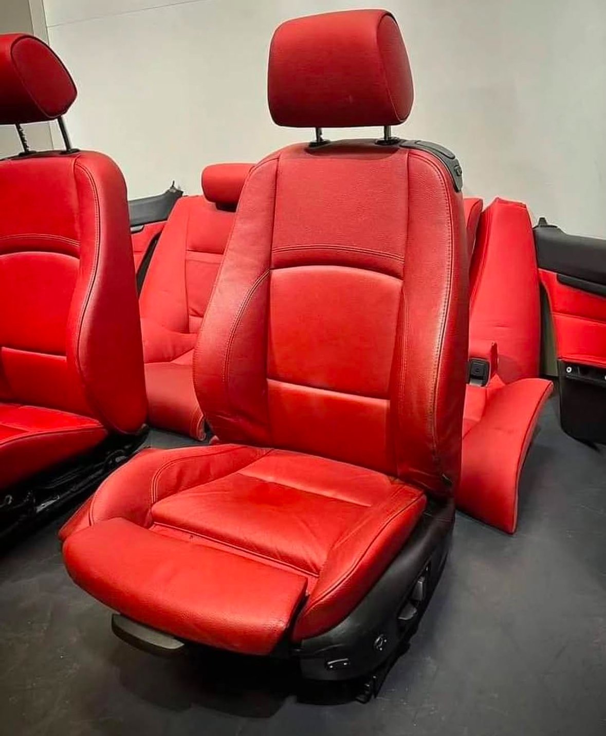 ensemble d'intérieur rouge corail montage e90 e91 e92 ensemble d'intérieur rouge corail montage e90 e91 e92