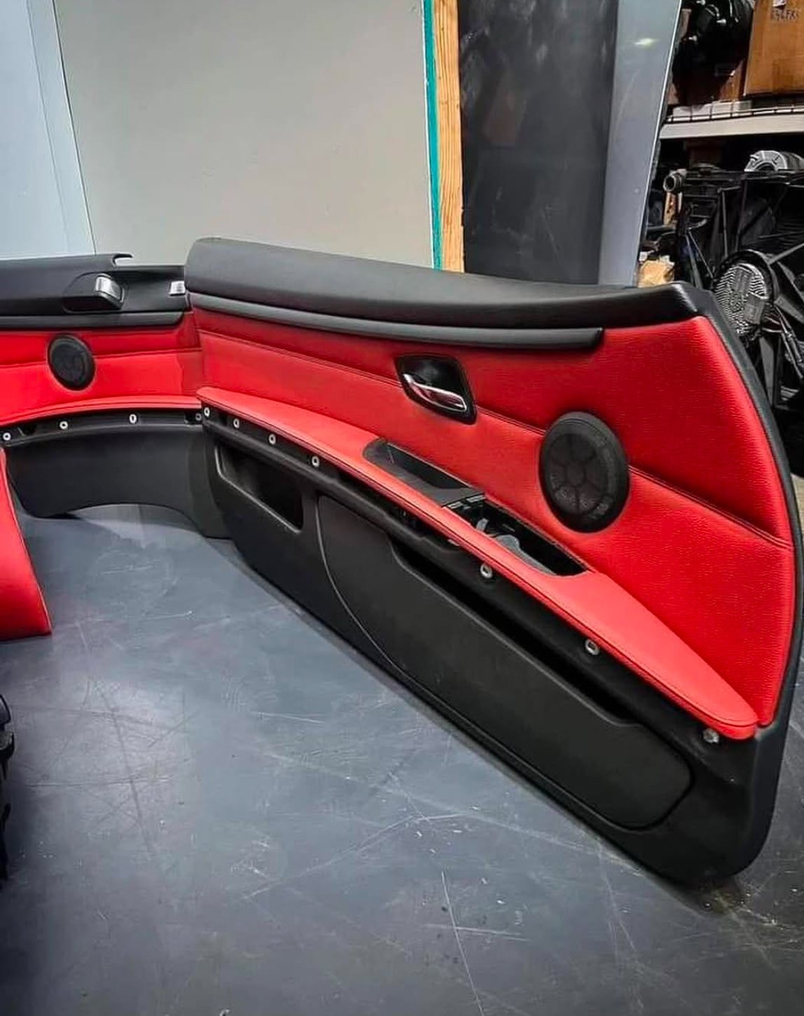 ensemble d'intérieur rouge corail montage e90 e91 e92 ensemble d'intérieur rouge corail montage e90 e91 e92