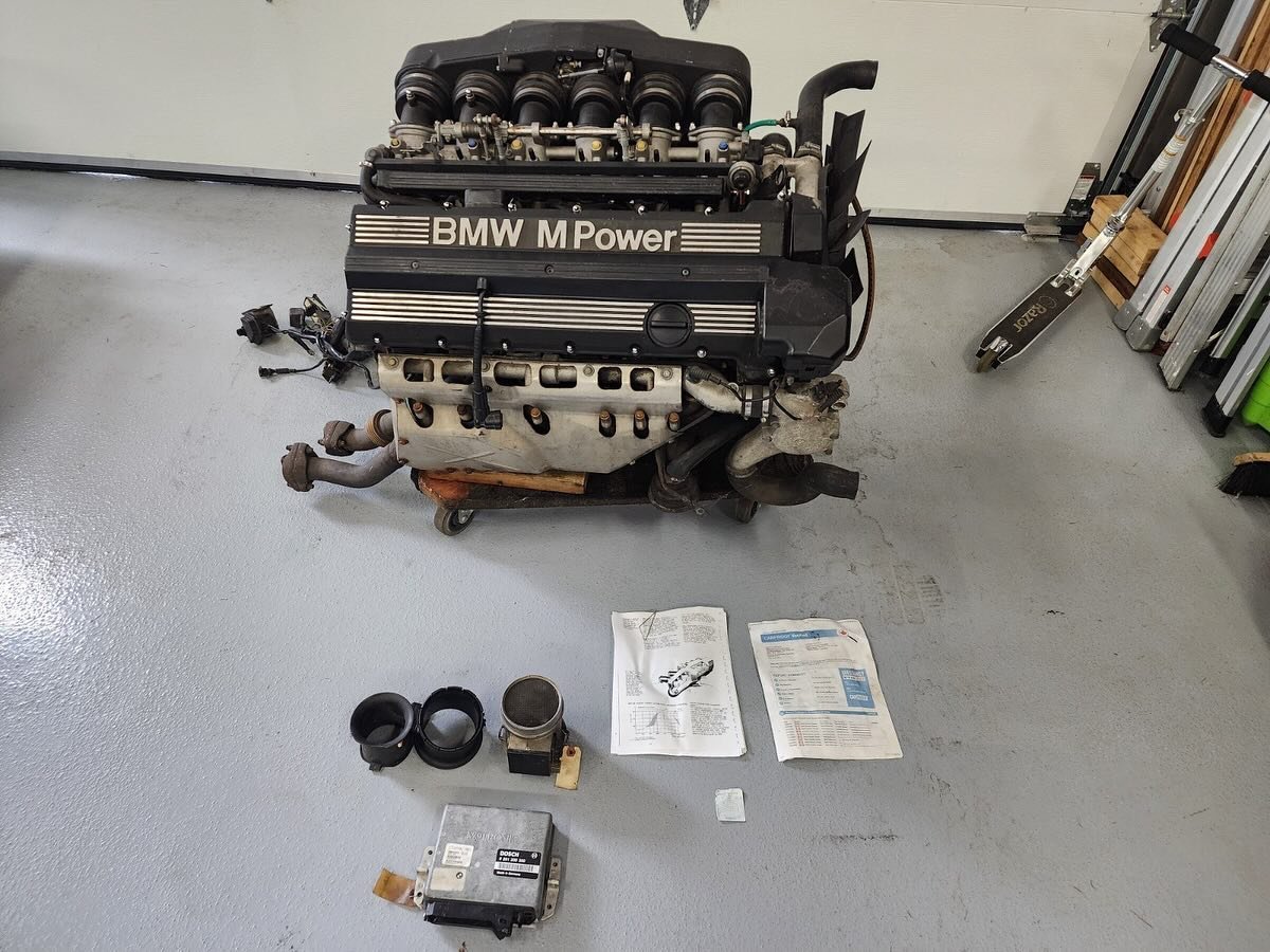 bmw motorsport m5 e34 engine s38b36 bmw motorsport m5 e34 engine s38b36