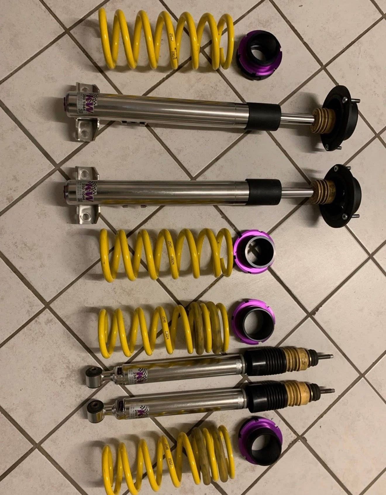 Combinés filetés KW V3 Mercedes 190E W201 16V