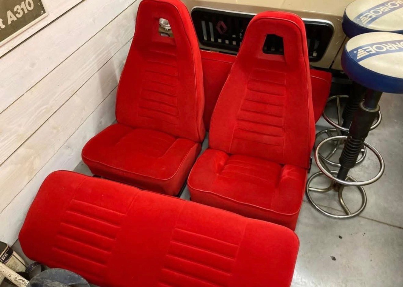Intérieur complet Renault 5 Alpine / Turbo (Rouge)
