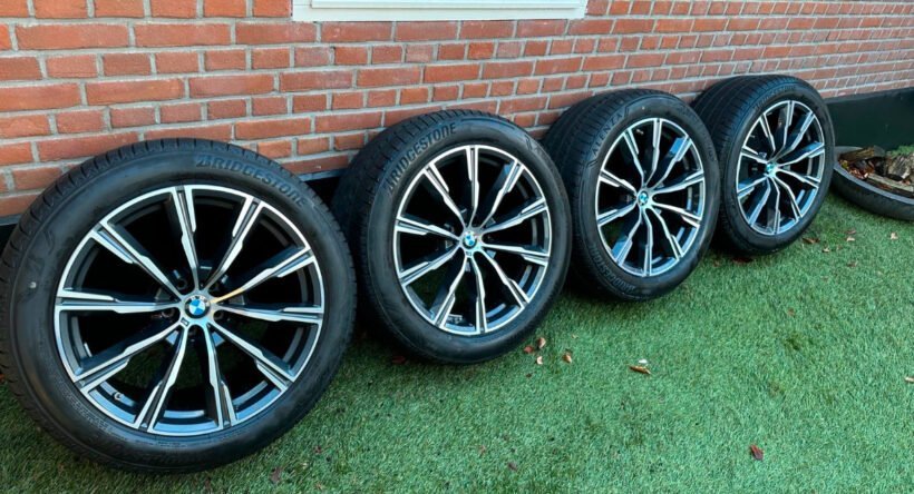 jantes et pneus d'origine pour X5 G05 et X6 G06.